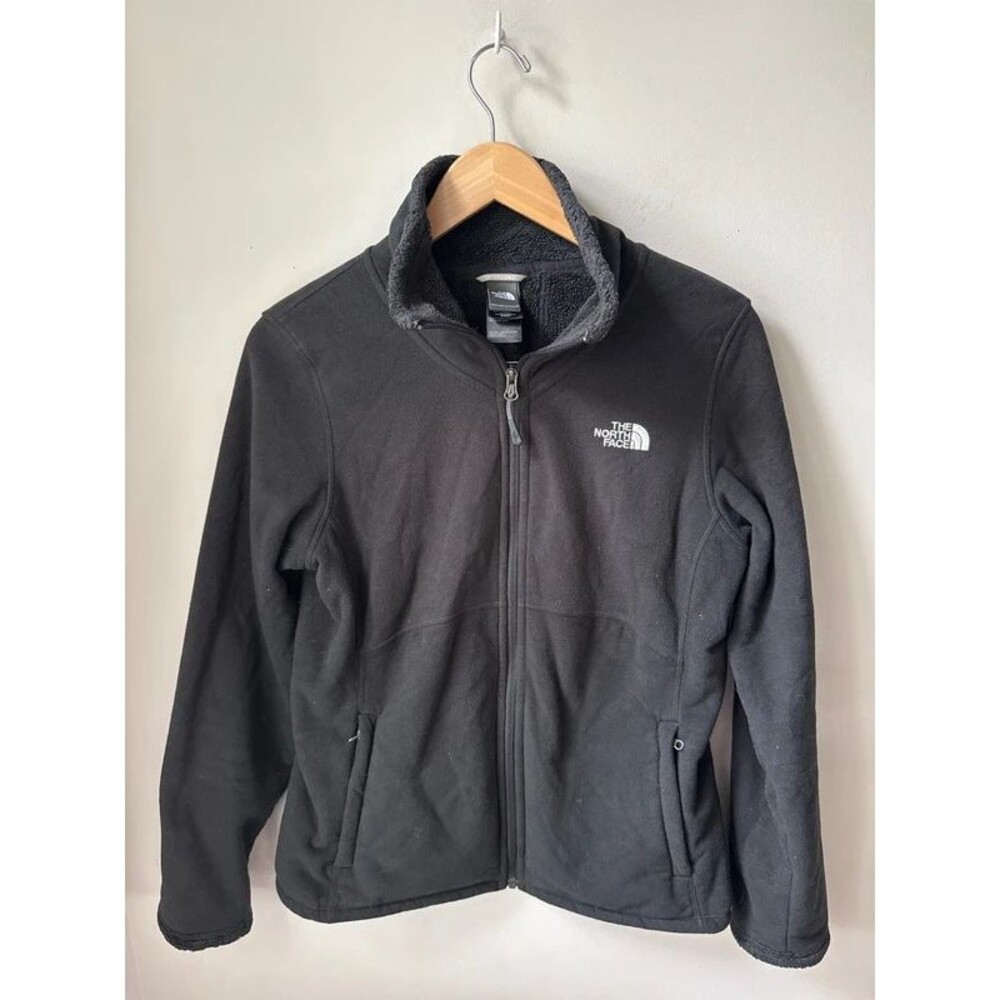 The North Face Morning Glory Full Zip Fleece Jacket Black Medium
